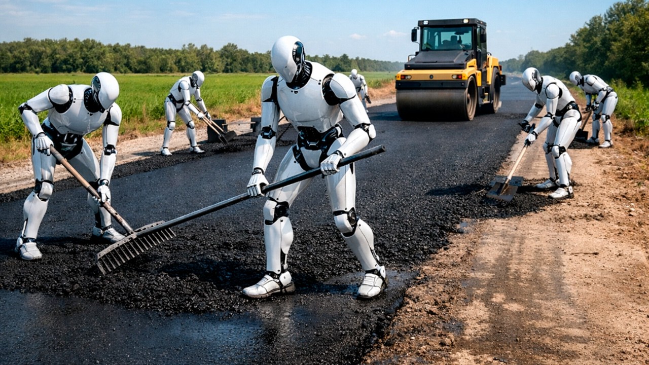 China Just Built a 157km Highway With Zero Human Workers