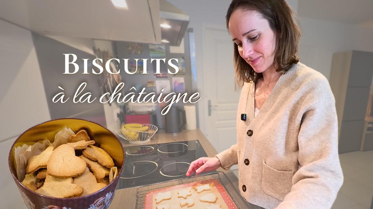 Biscuits à la châtaigne | Recette facile et rapide 