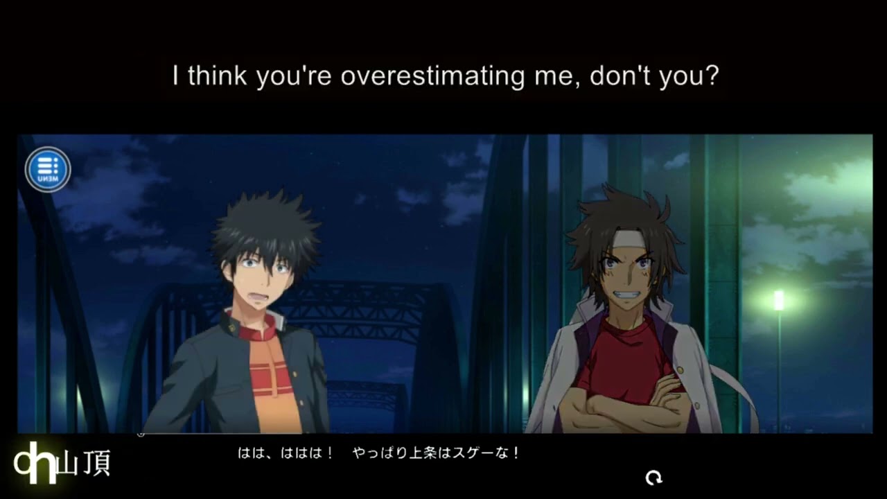 Sogiita Gunha meets Kamijou Touma for second time