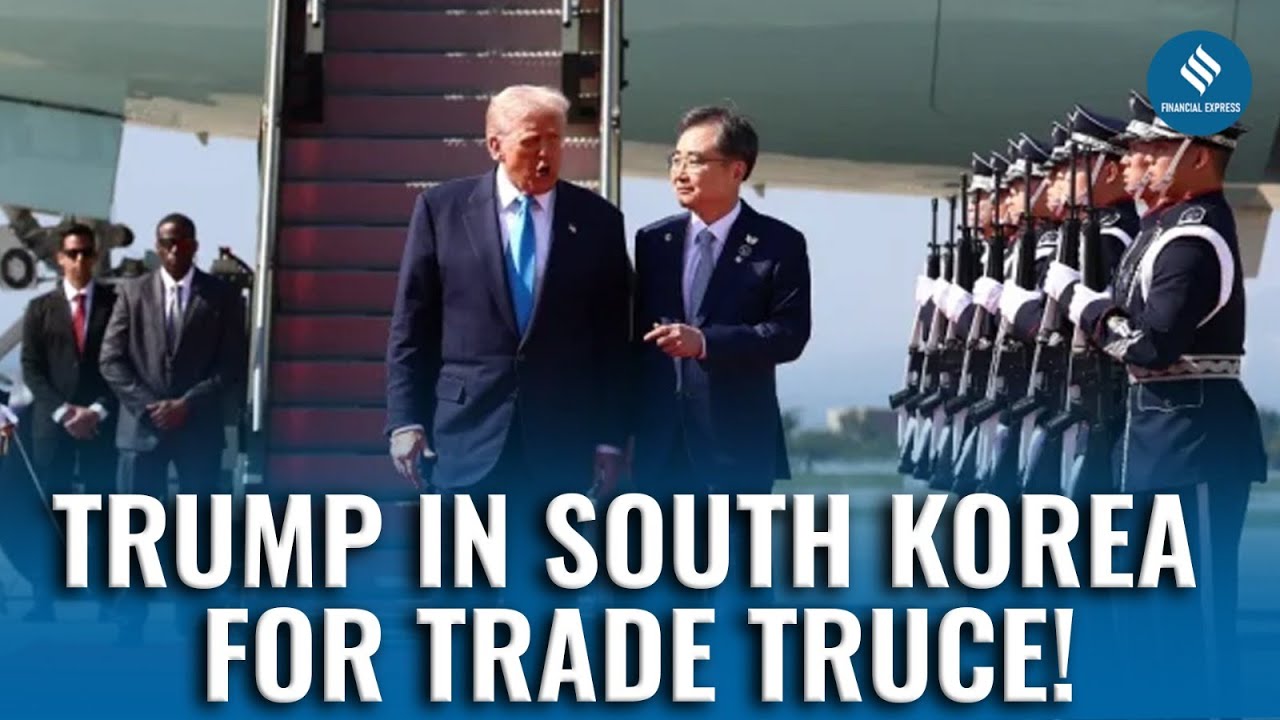 Trump Lands In South Korea, Eyes Trade Truce With China At APEC Summit