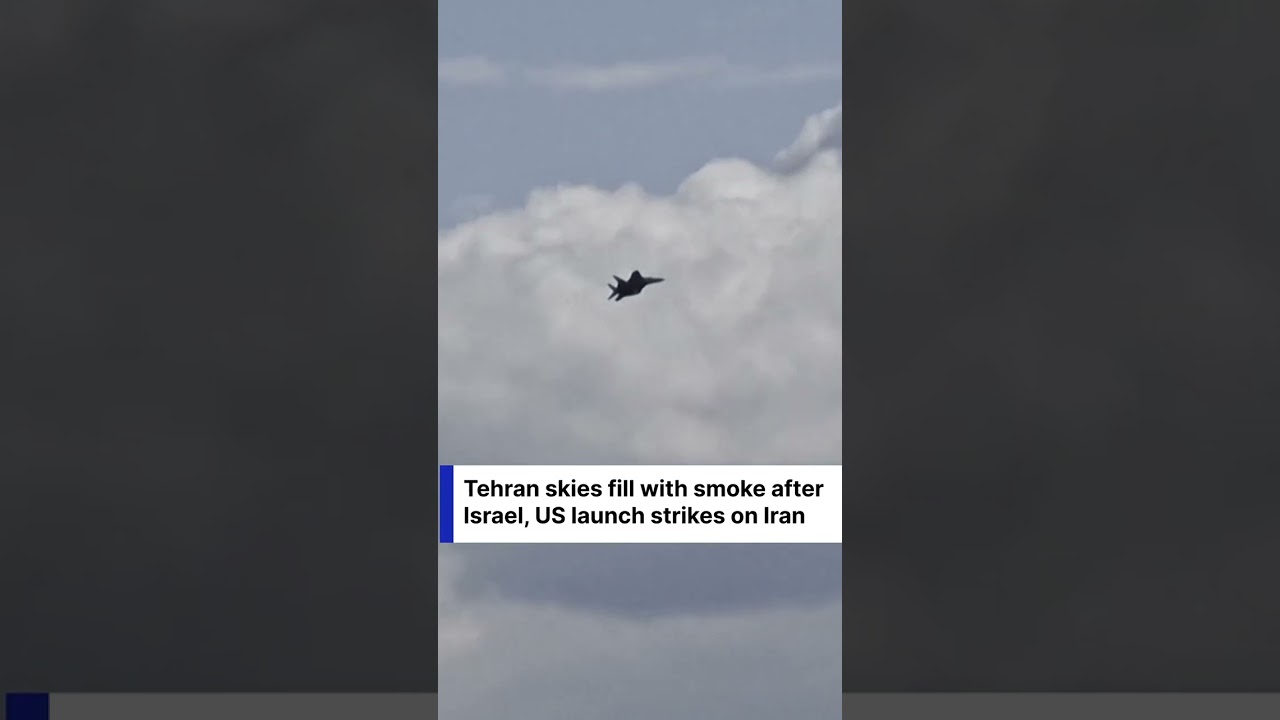 UNPRECEDENTED: Military Jet Flies Over Central Israel as Strikes Target Iran | DRM News | AH1C