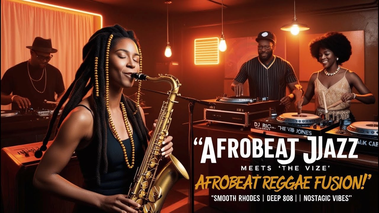 Neo Soul Breeze Spring Jazz Sax Meets Chill Trap & Afrobeat Rhythms
