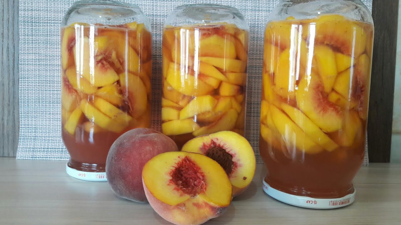 ŞEFTALİ KONSERVE NASIL YAPILIR?/ KIŞ HAZIRLIĞI
