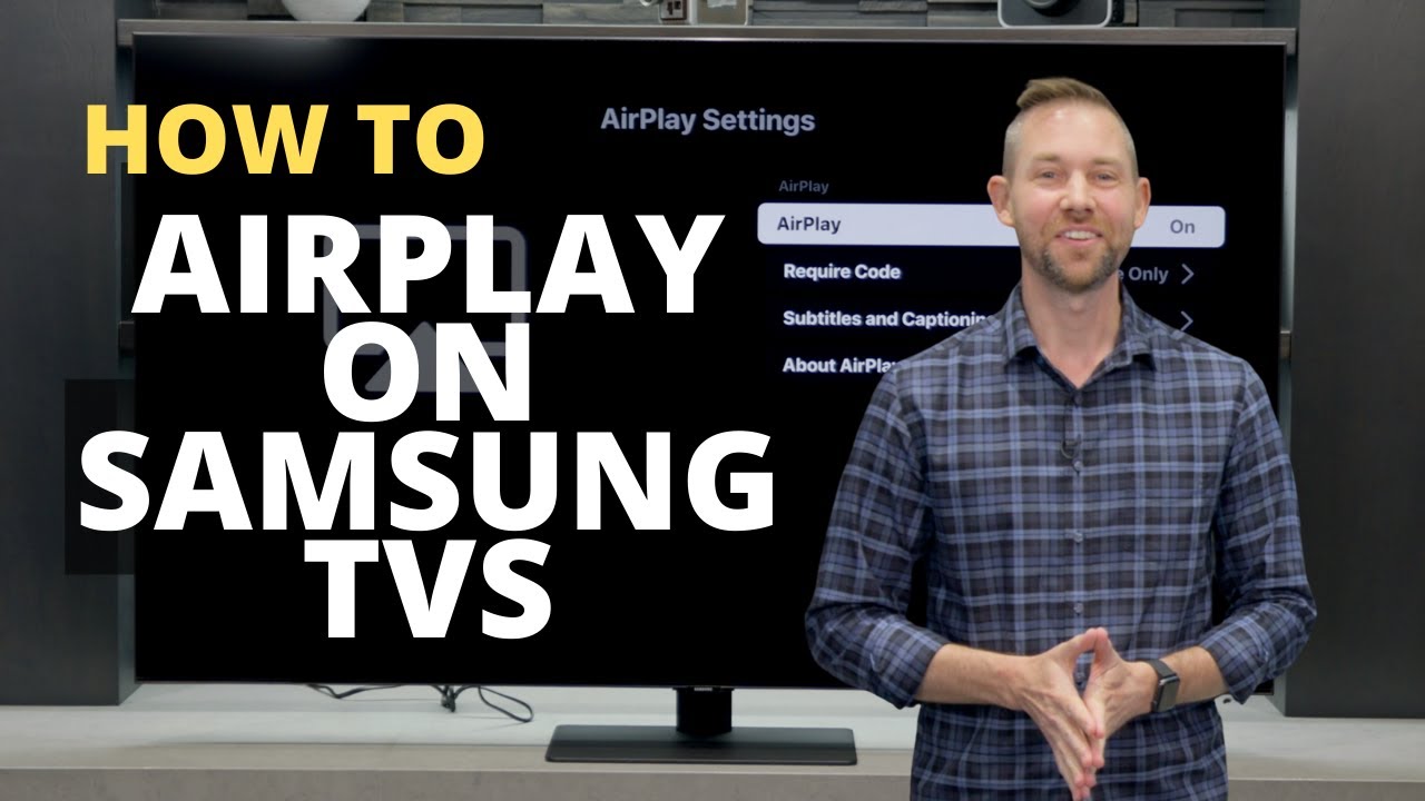 Как использовать AirPlay на телевизорах Samsung