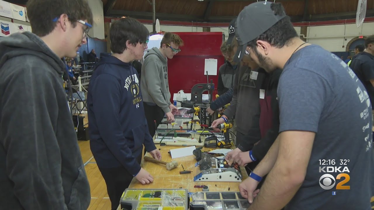 Western Pennsylvania high school students gather at RMU for 'Battle Bots' competition