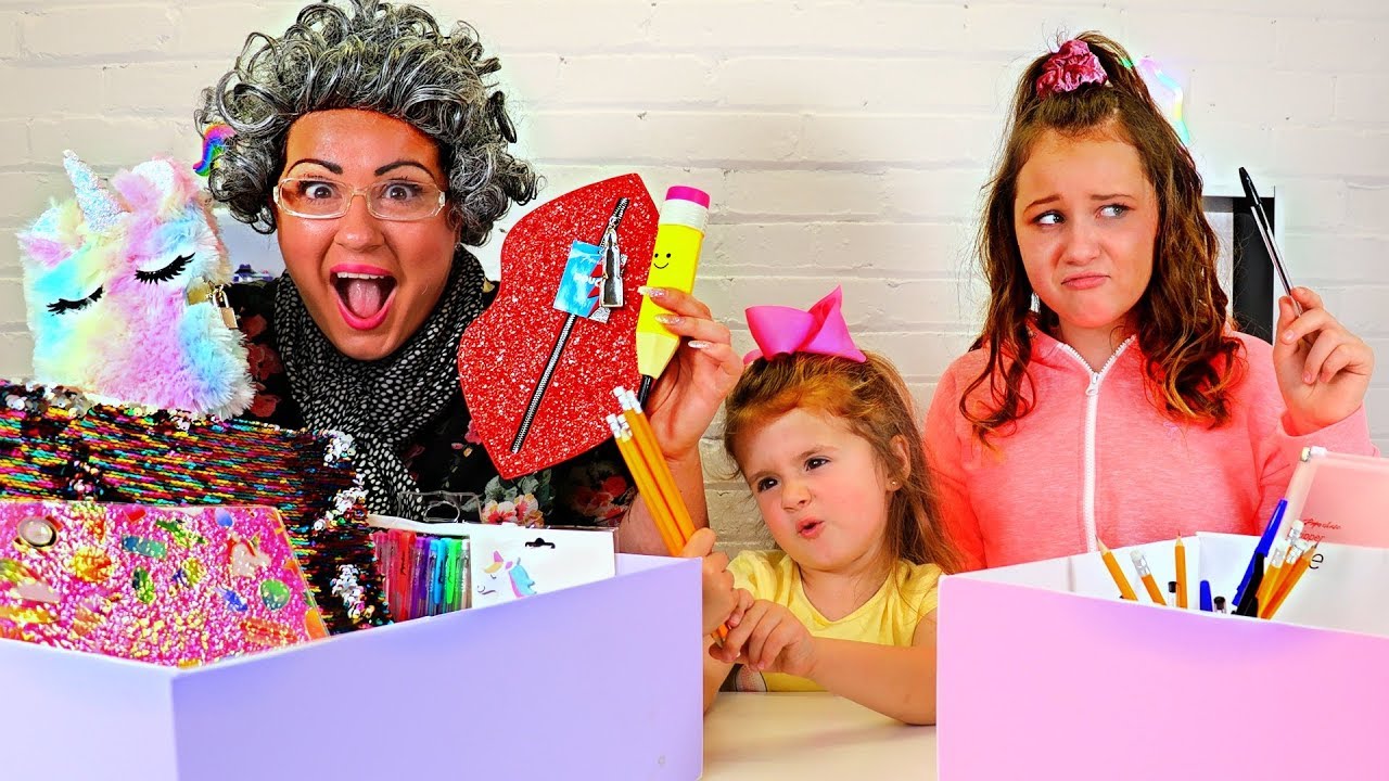 BACK TO SCHOOL SWITCH UP CHALLENGE!! Ruby and Bonnie