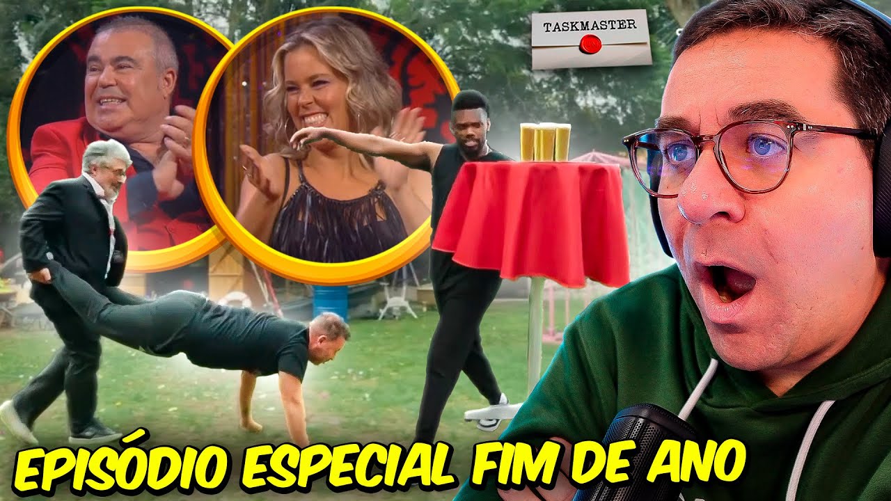 RIC REAGE | TASKMASTER PT 🇵🇹  | EP ESPECIAL FIM DE ANO PT 1