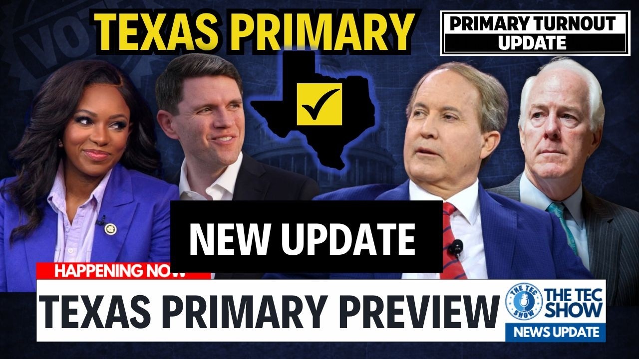 SHOCK Numbers on Eve of Texas Primary | GOP Control Slipping?