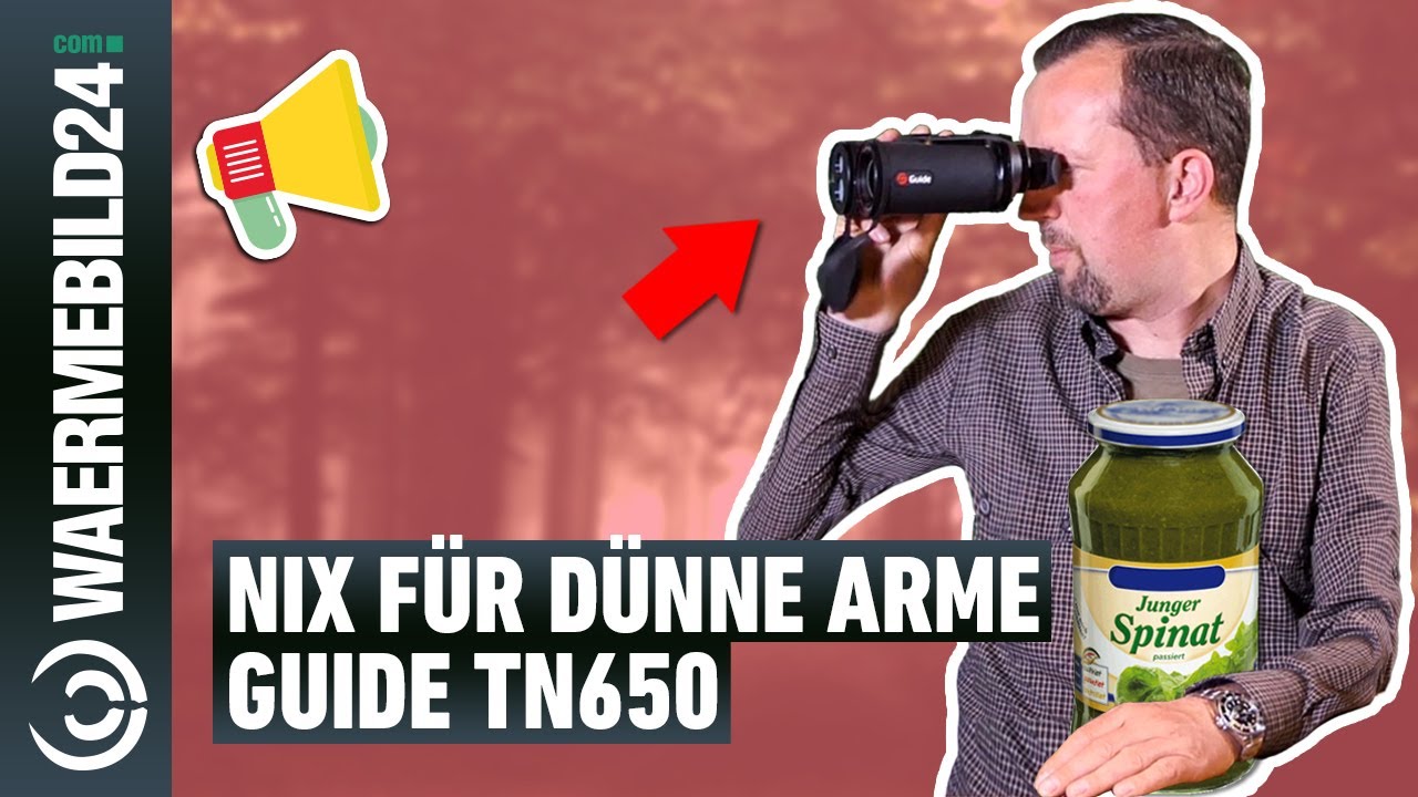 Nix für dünne Arme! 🏋🏻‍♂️ Das Guide TN650 Wärmebild-Binokular im Check 🔍