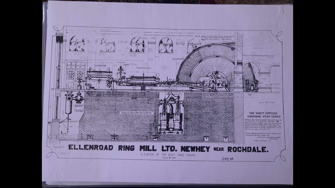 Victoria & Alexandra 3150 IHP Worlds largest surviving mill engine Ellenroad Steam Museum
