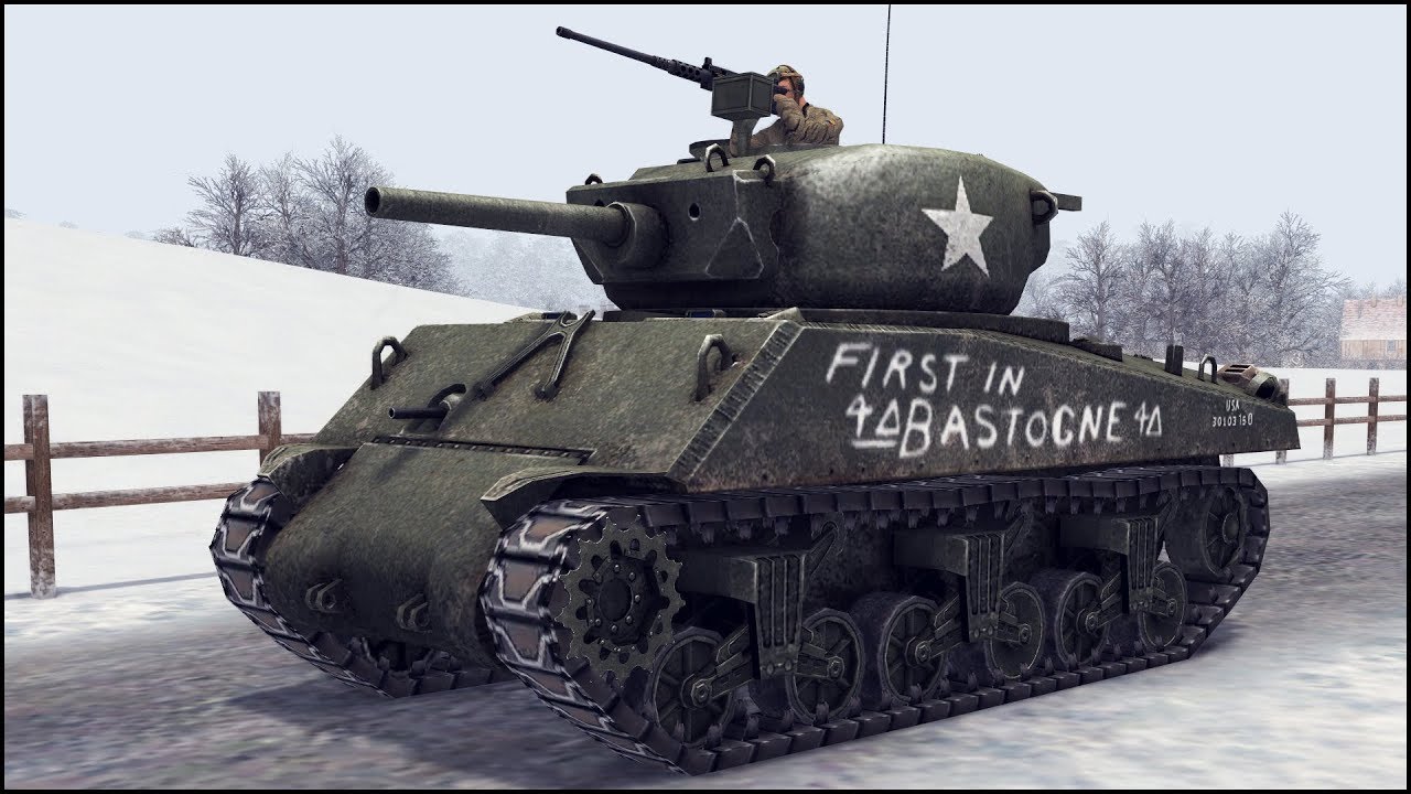BATTLE OF THE BULGE - SIEGE OF BASTOGNE