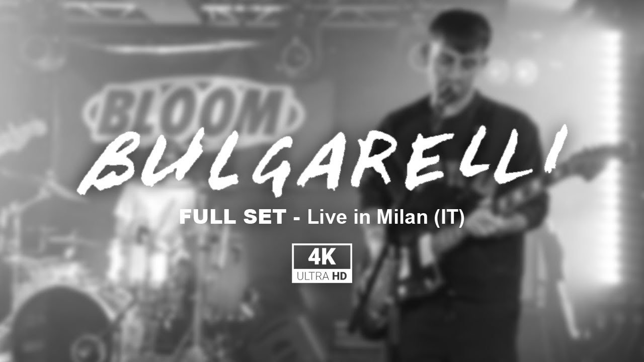 BULGARELLI - full set live @ BLOOM - Milan (IT), 11/29/2024 [4K]