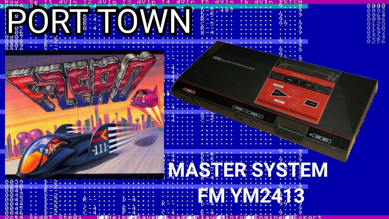 [1tracker] F-Zero Port Town Master System FM Remix [YM2413]