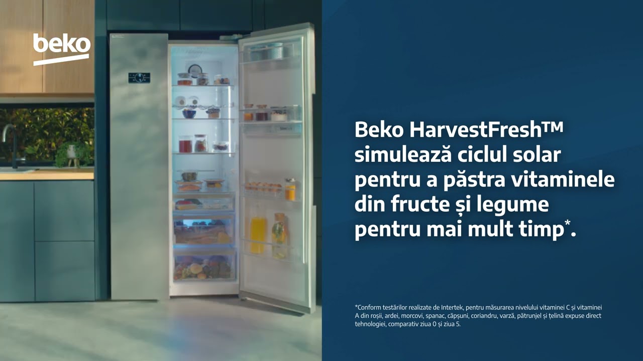 Gama de frigidere cu HarvestFresh™