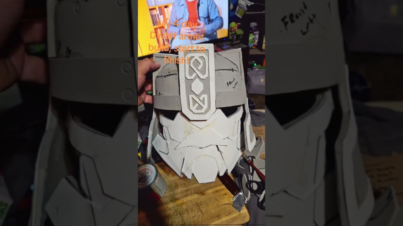 4 day Dwarf build for C2E2 2025! Special guest appearances at the end 😆 #lotr #dwarf @c2e2