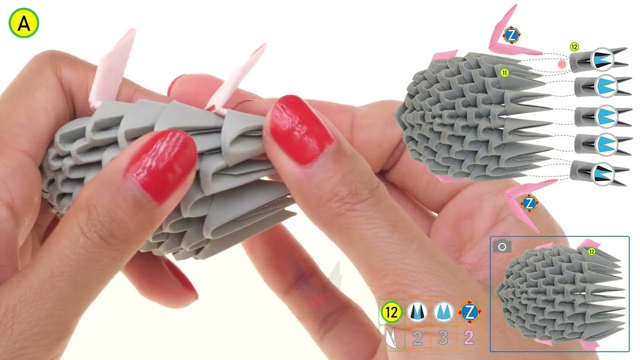 ORIGAMI 3D - MYSZKI (MICE)
