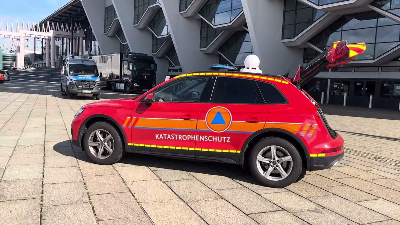 Mobile Sirene am bundesweiten Warntag in Bremen