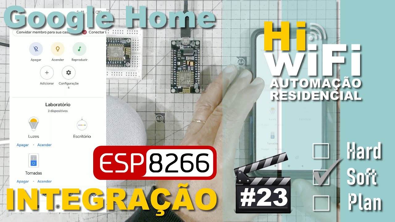 A Melhor Integração Gratuita do Google Home com ESP8266 via Cloud SINRIC - Automação Residencial 23