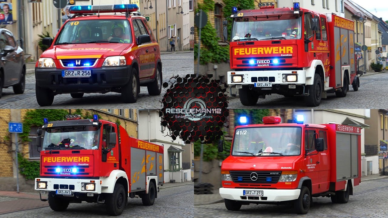 🚨 [Scheunenbrand] Einsatz für die Feuwerwehren Auma + Wiebelsdorf + Staitz 🚨