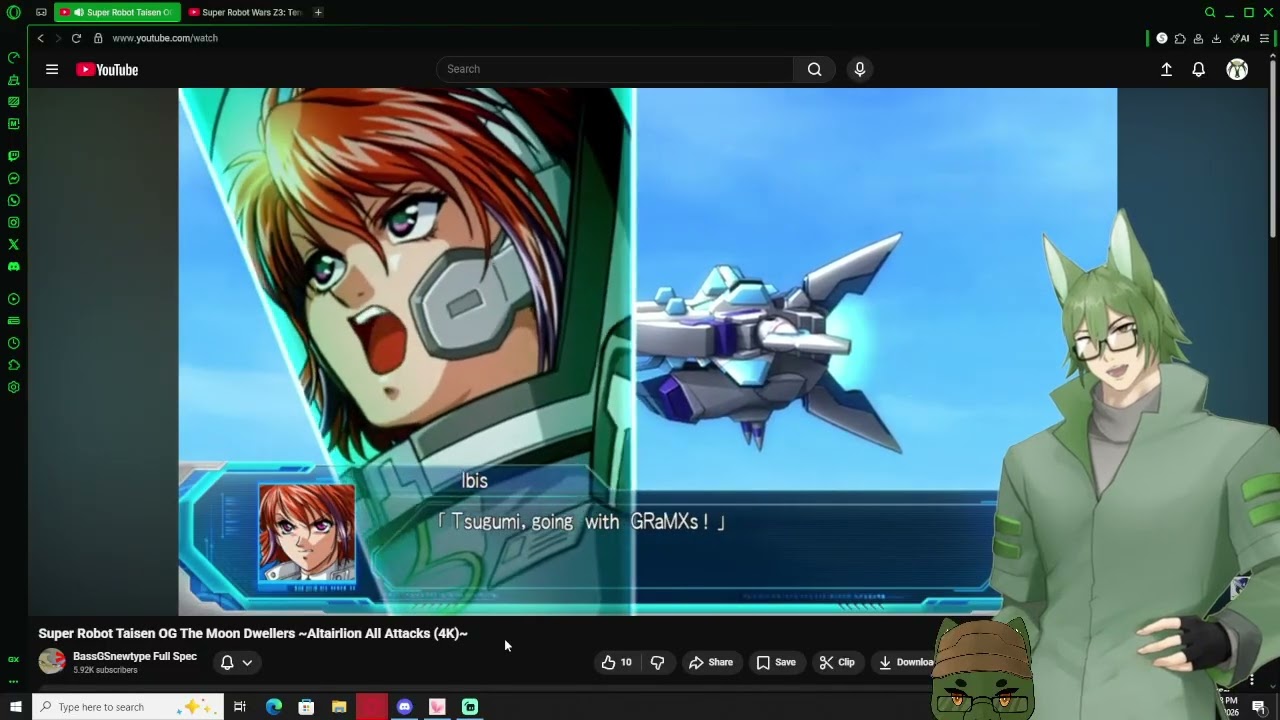 Реакция MechWolf на Super Robot Taisen OG The Moon Dwellers ~Altairlion All Attacks (4K)~