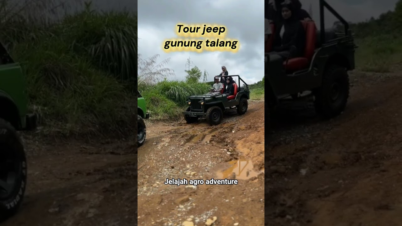 Wisata Asyiik di Kebun teh Bareng Jeep Gunung talang