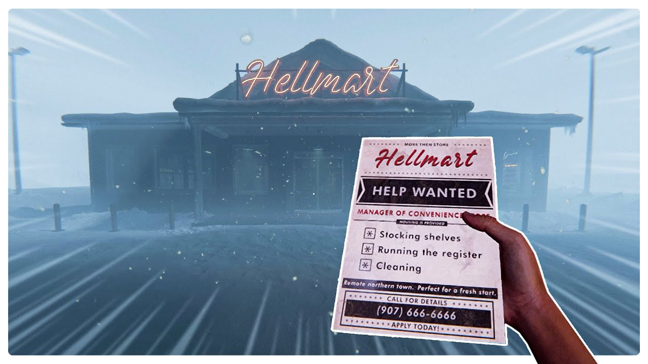 I Got a Job at a Haunted Grocery Store - HELLMART