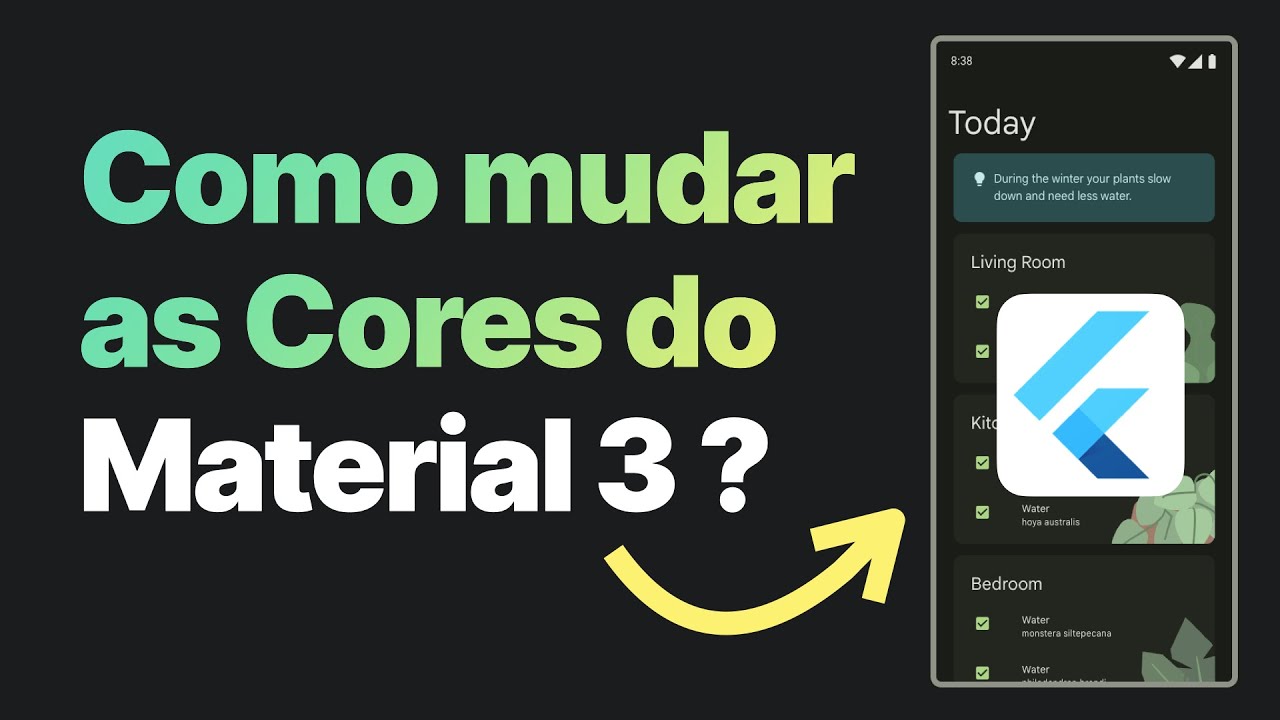 Customizar as Cores do Material 3 no Flutter de Forma Simples!