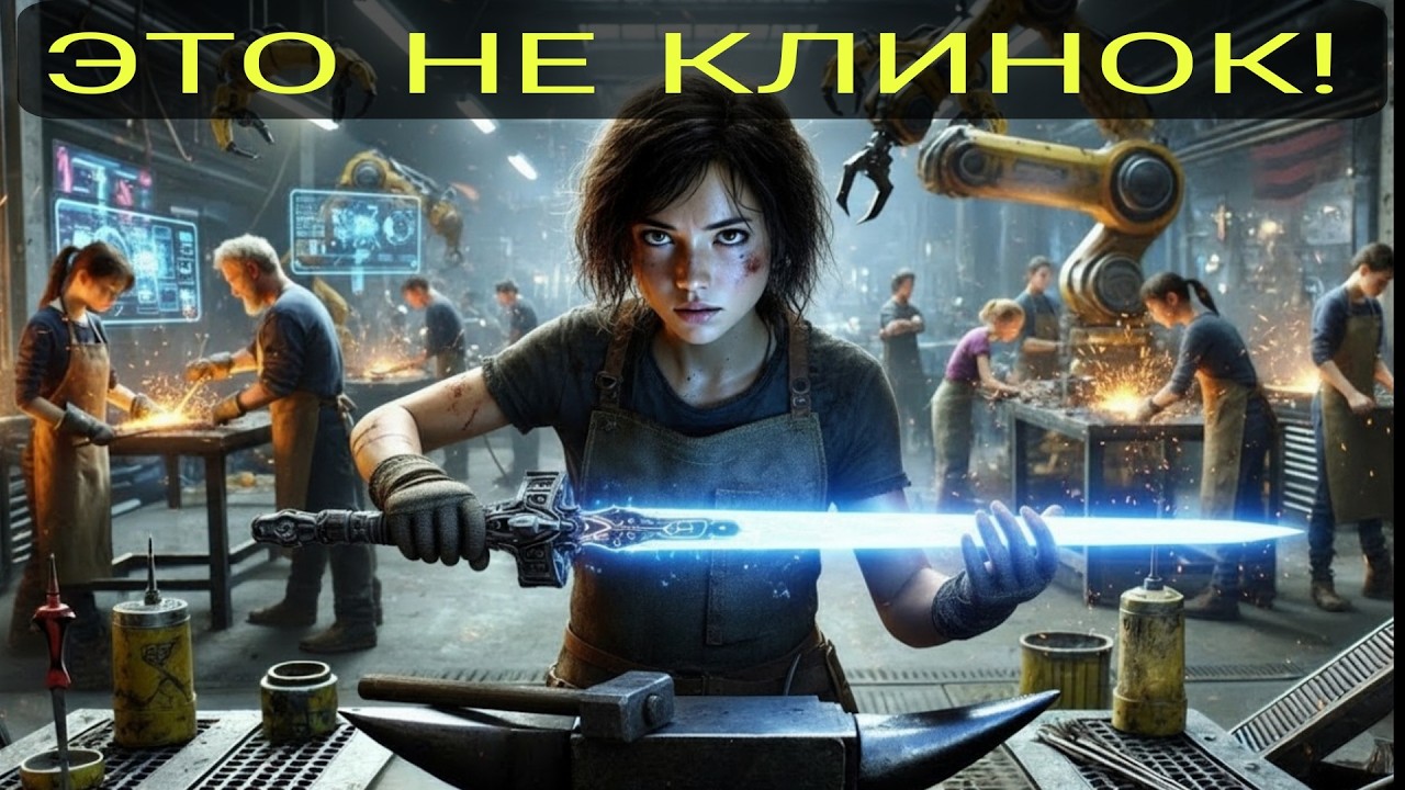 Классу сказали выковать клинок — человеческая девочка точила кусок кости
