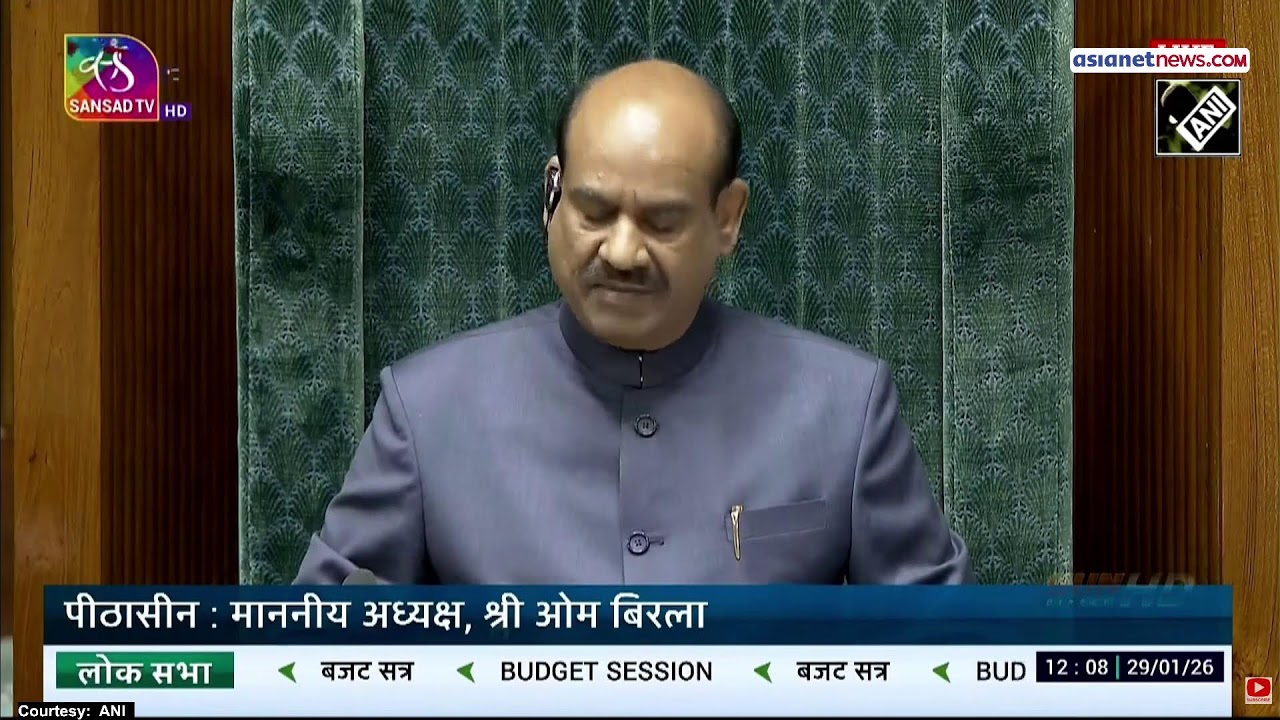 LIVE: FM Nirmala Sitharaman tables Economic Survey in Parliament | Budget Session | GDP | Economy