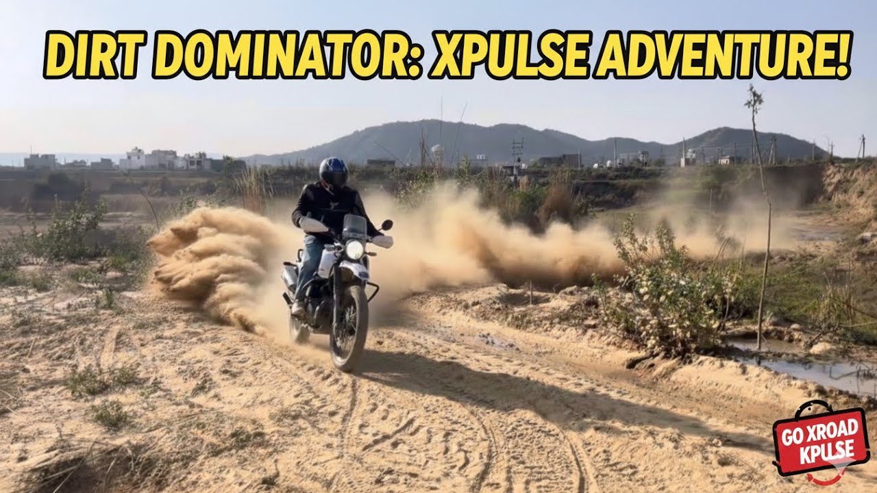 Sand Storm: Hero XPulse 200 Off-Road Adventure in Rajasthan 🏜️