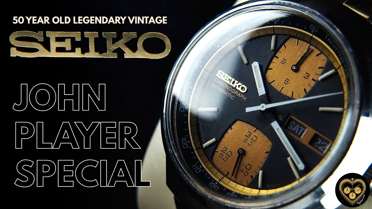Легендарные часы Seiko John Player Special | Винтажная икона
