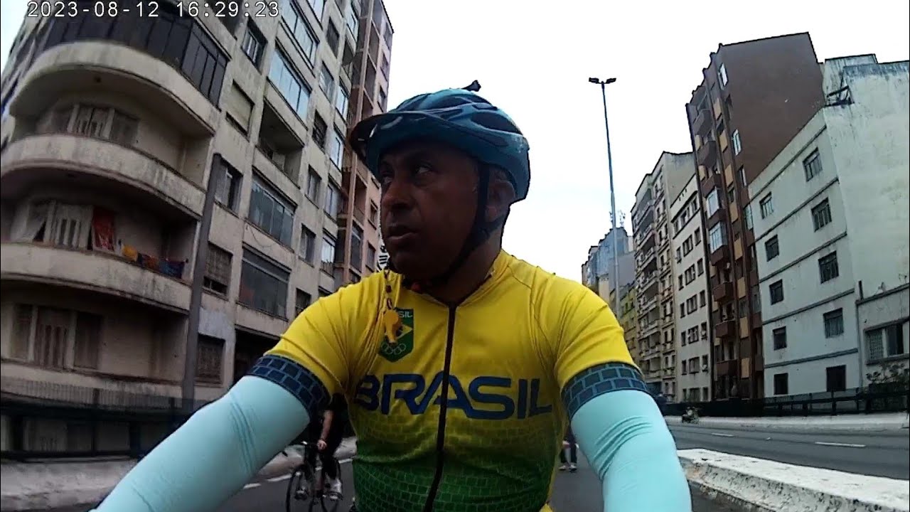 PASSEIO DE BICICLETA FIRST NO ELEVADO JOÃO GOULART (minhocão) 