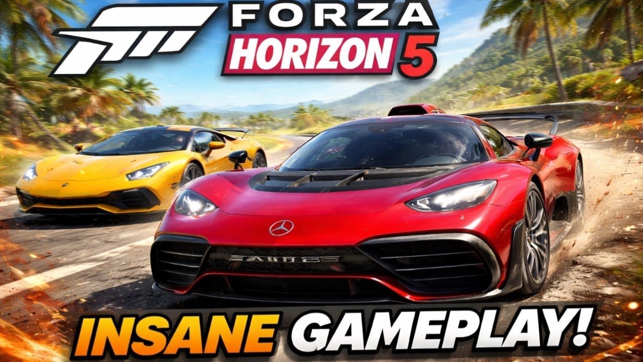 “Forza Horizon 5 LIVE – Insane Races, Epic Cars & Open World Madness!”