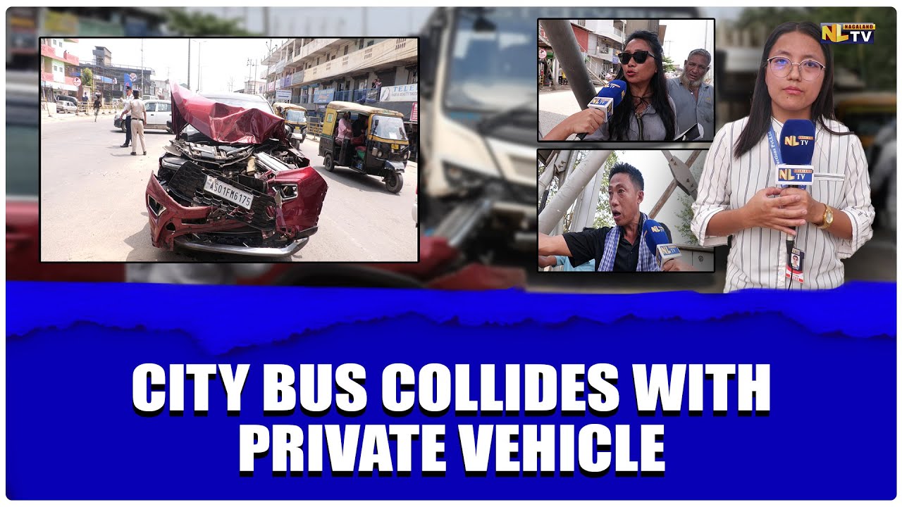 CITY BUS COLLIDES WITH PRIVATE VEHICLE NEAR HOLLOTOLI SCHOOL