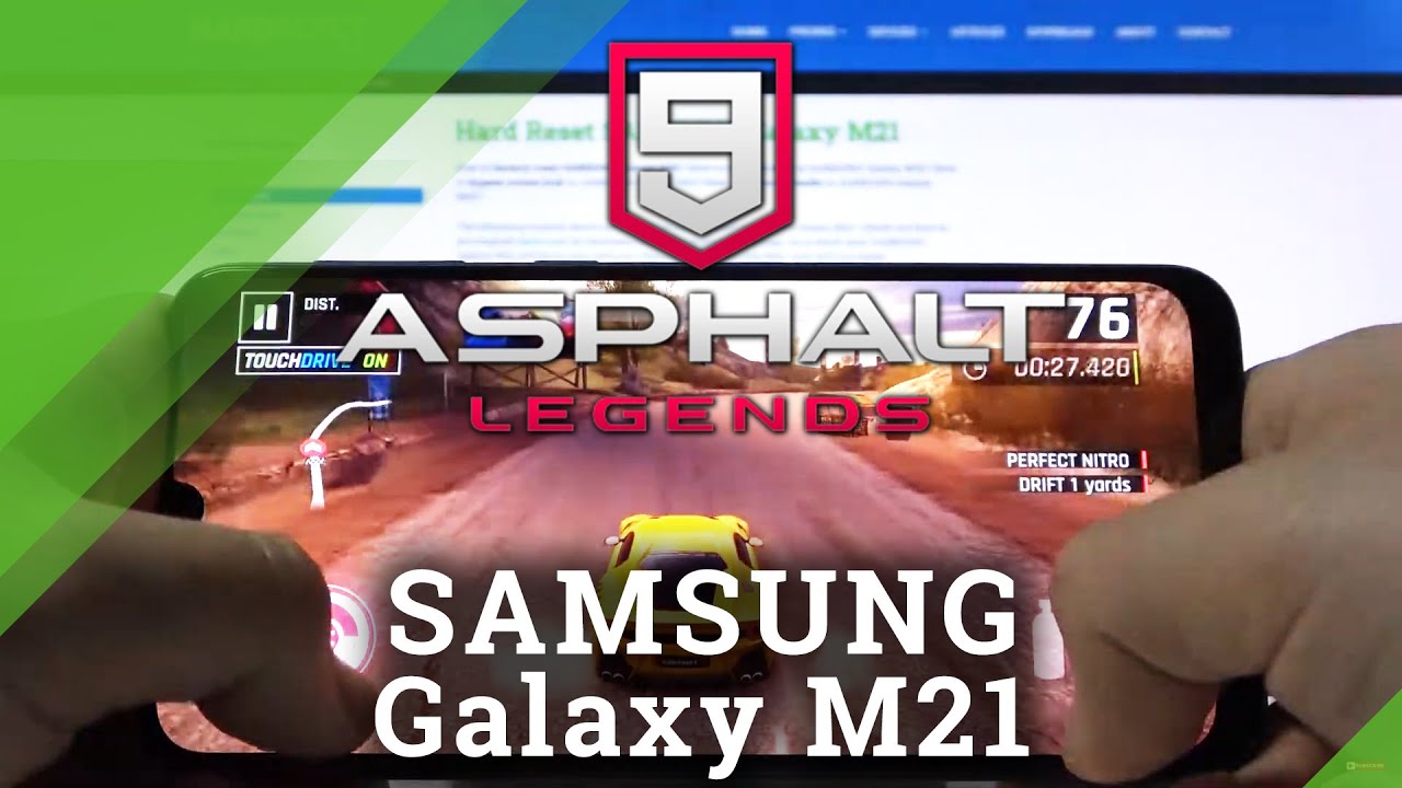 Test ASPHALT 9 on SAMSUNG Galaxy M21 &ndash; FPS / Drops / Crashes Checkup