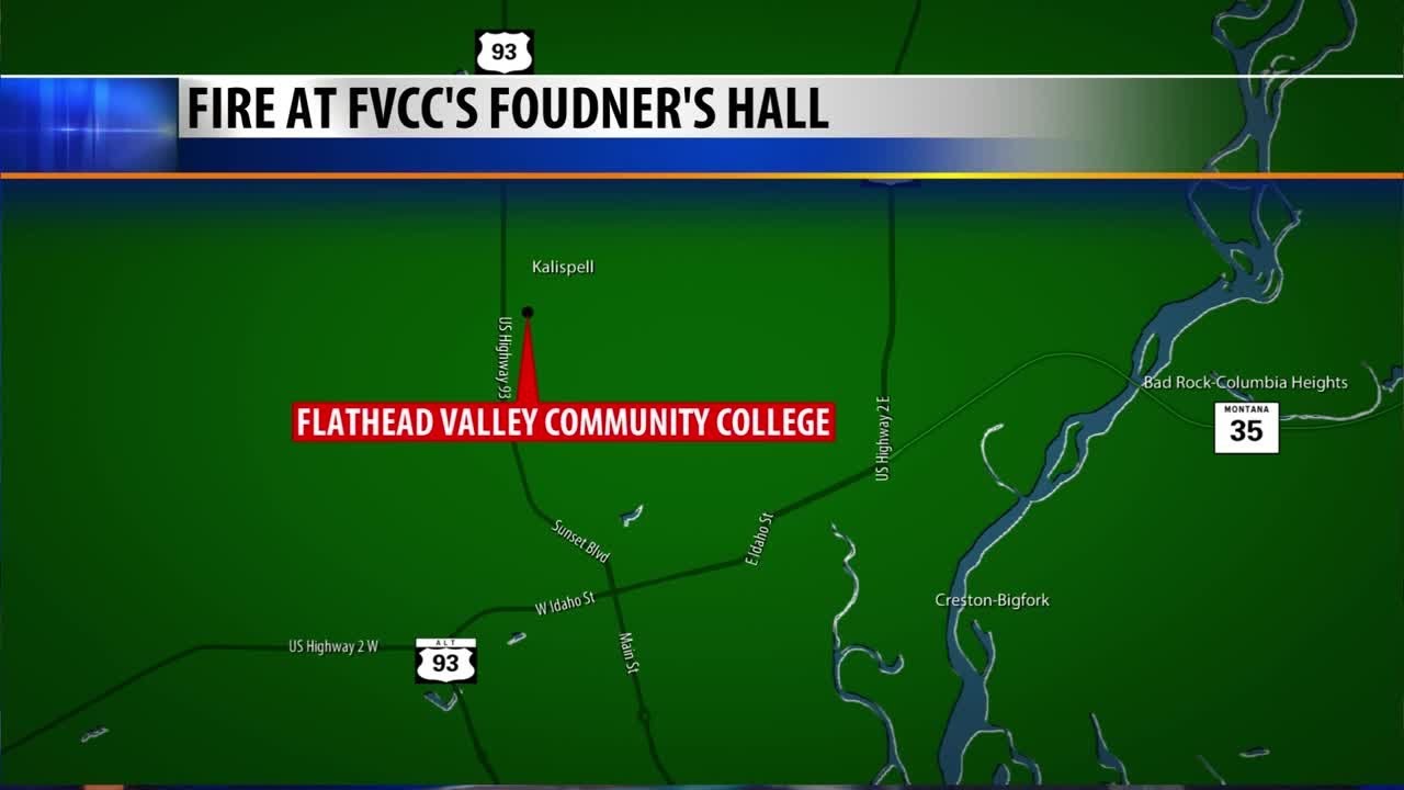 Fire on FVCC campus early Sunday morning