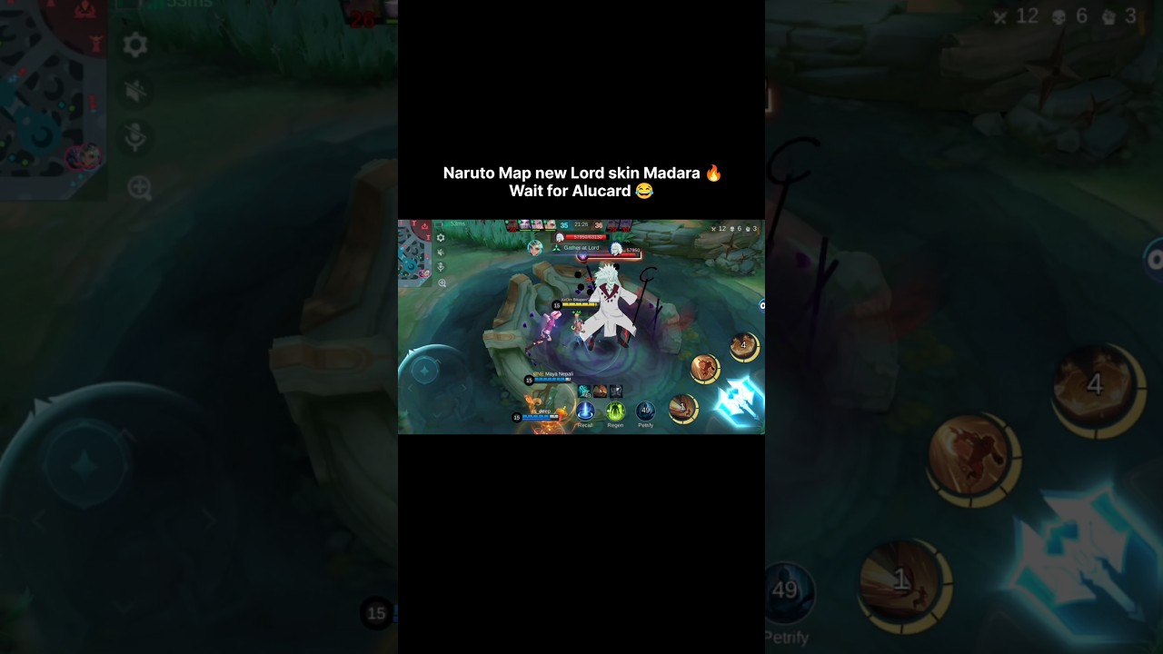 New Lord Skin Madara 🔥 