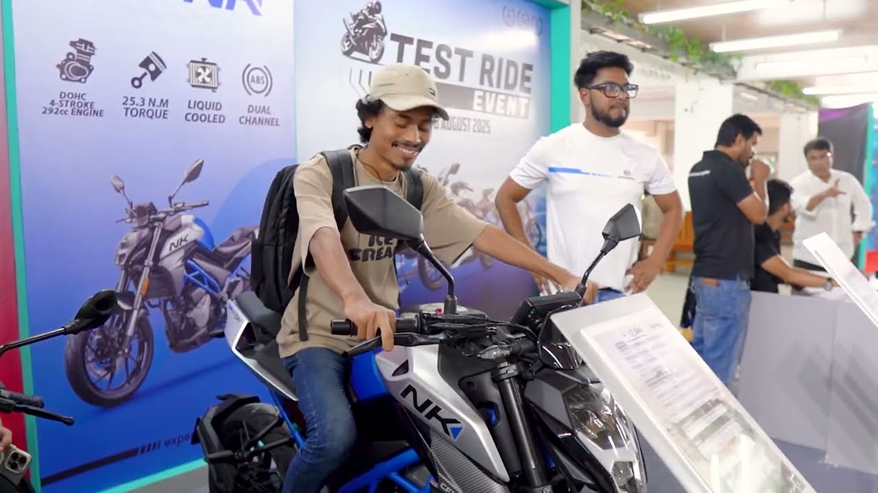 CFMOTO Bangladesh organized a TEST Ride at IUB । Youth । Growth । Thrill & Feel ।