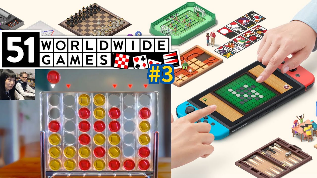 Puissance 4 : Morgan arrivera-t-il à me battre ? 51 Worldwide Games - Gameplay 2 joueurs couple