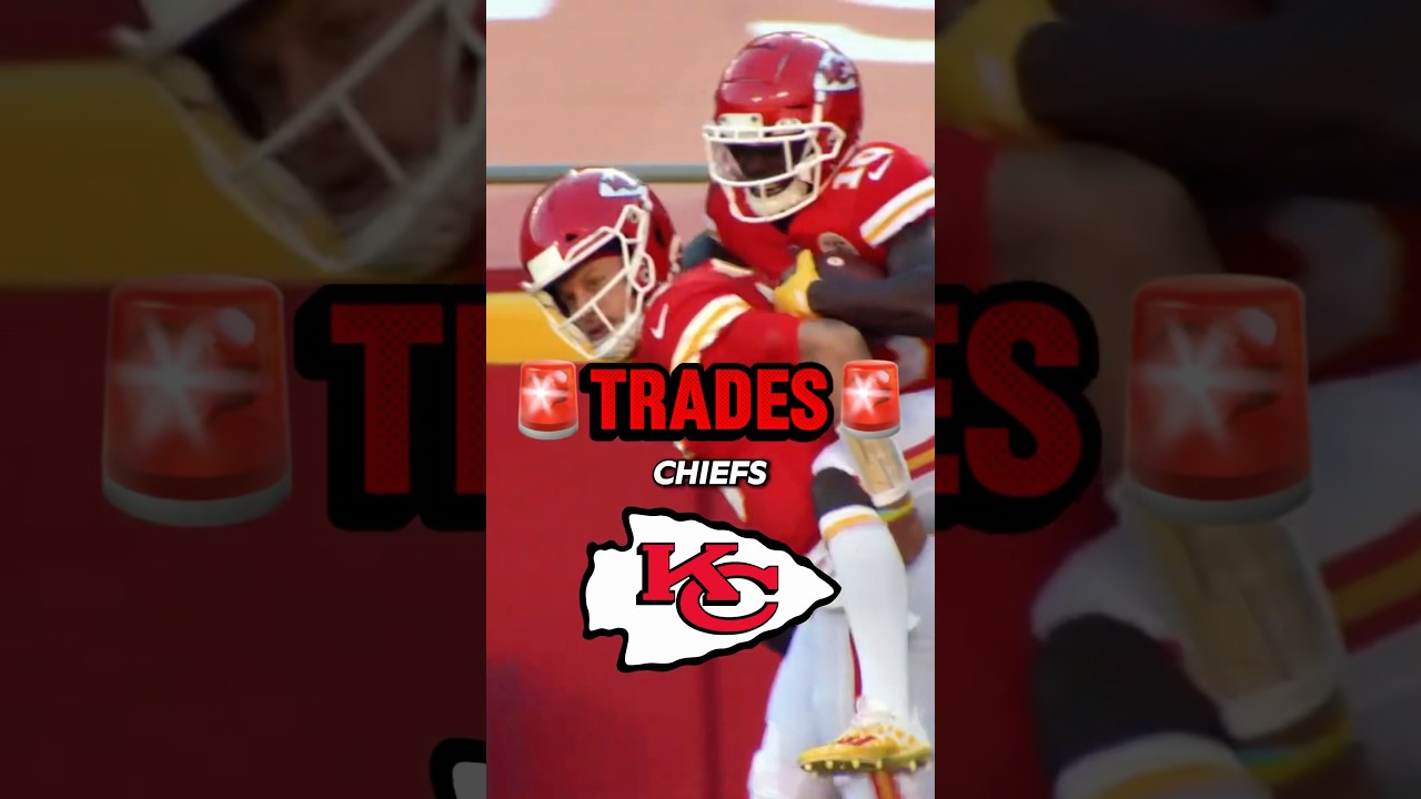Kansas City Chiefs 🚨 TRADES 🚨 #kansascitychiefs #nfl #chiefs #nfltrades #nfltrade #tyreekhill