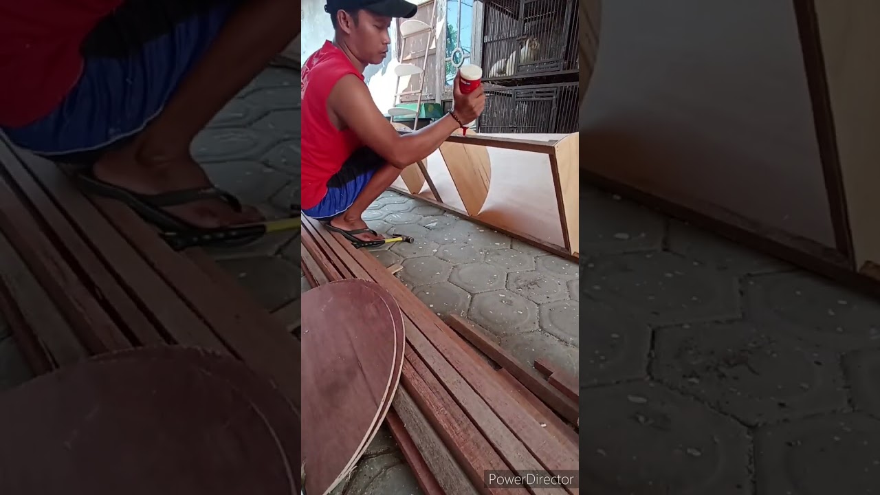 cara pembuatan dekorasi pengantin bambu runcing