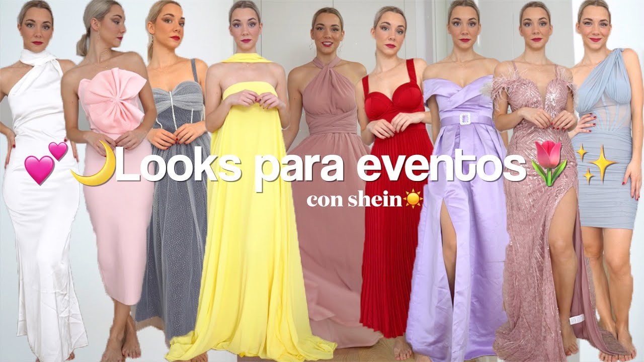 🌷Looks para EVENTOS🌙 con SHEIN🦄 Bautizos, bodas, comuniones, graduaciones y despedidas💕