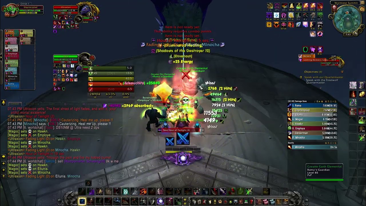 Whitemane, Ultraxion 10Heroic, full normal gear 56k dps Assa Rog POV, no additional buffs