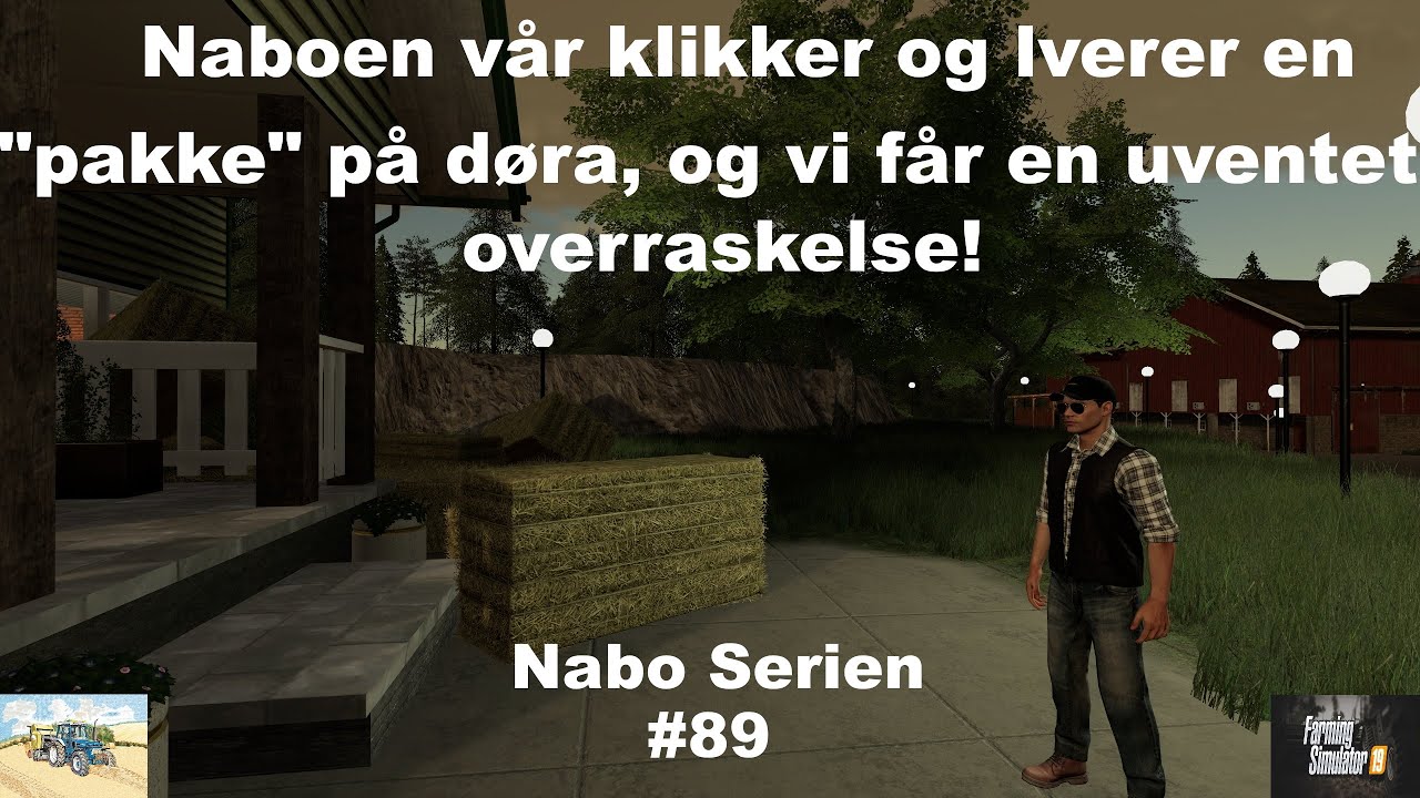 Let's Play Farming Simulator 2019 Norsk Nabo Serien Episode 89
