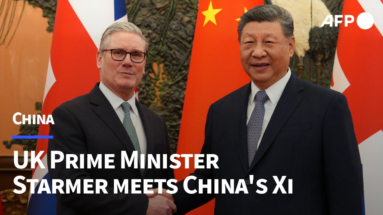 Britain's Starmer meets Xi in Beijing for talks | AFP