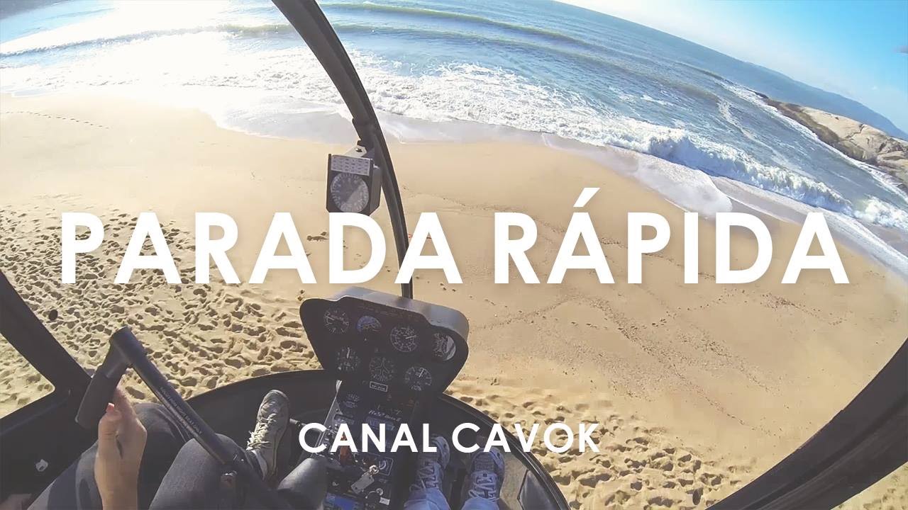 Aula Piloto Privado de Helicóptero - Parada Rápida