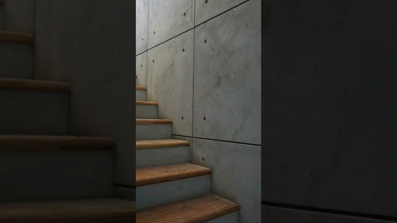 Placa em cimento, acabamento brutalista #arquitetura #obra #engenharia