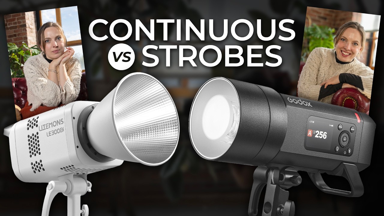 Strobe vs. Continuous: Which Should You Add to Your Lighting Setup?