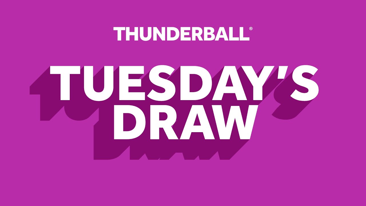 The National Lottery Thunderball draw results from Tuesday 03 February 2026