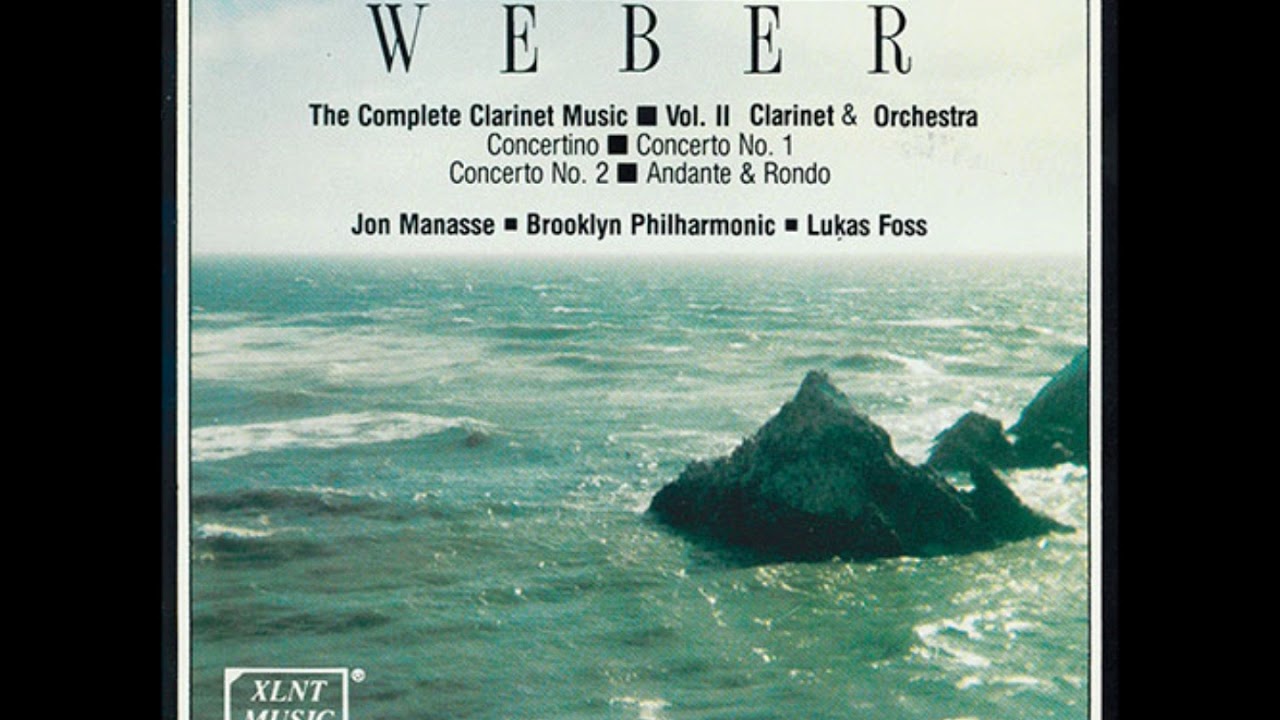 Weber: Concerto No. 1 in F minor: I. Allegro (Jon Manasse, clarinet)